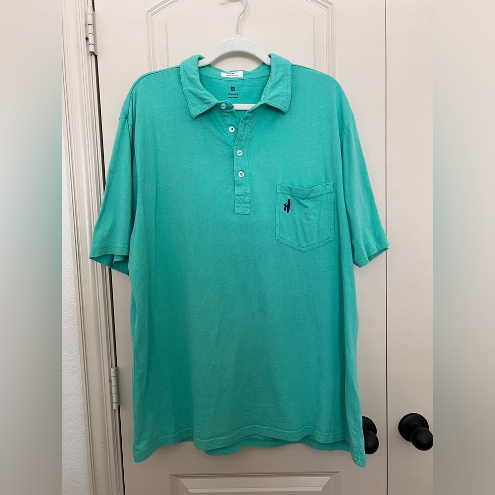 Johnnie O jersey knit short sleeve polo